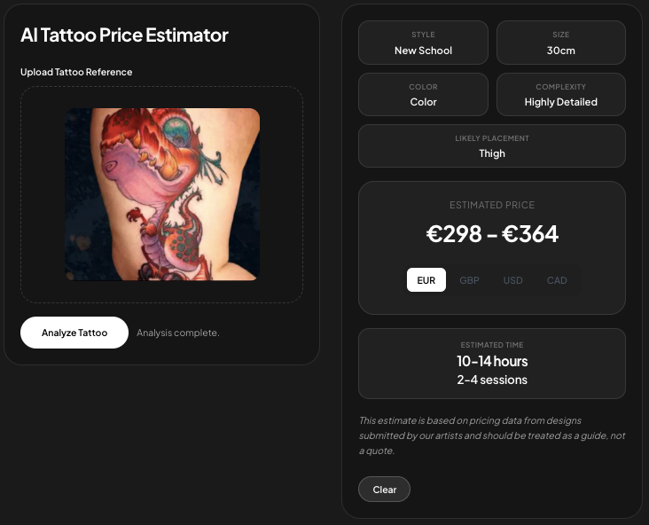 AI Price Estimator