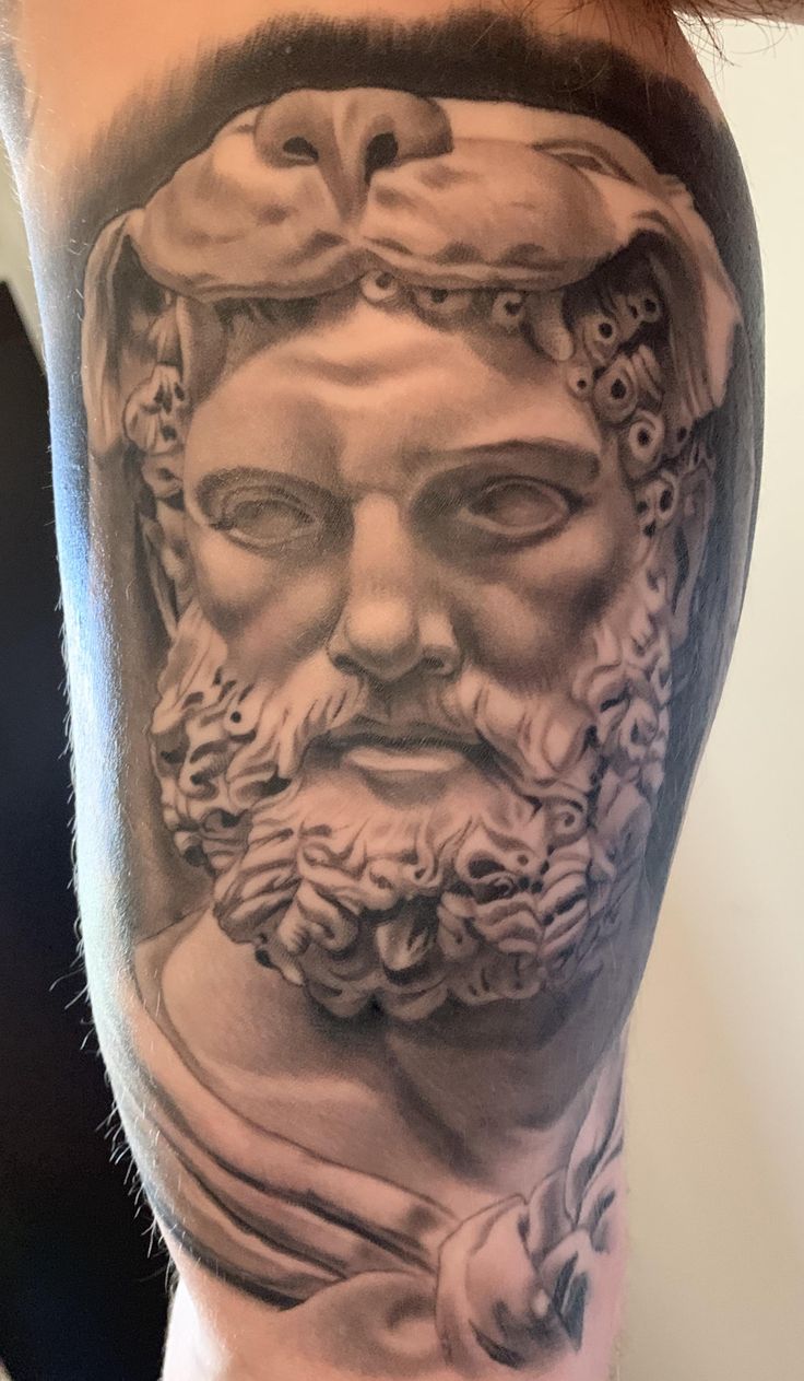 Greek tattoo artwork and design