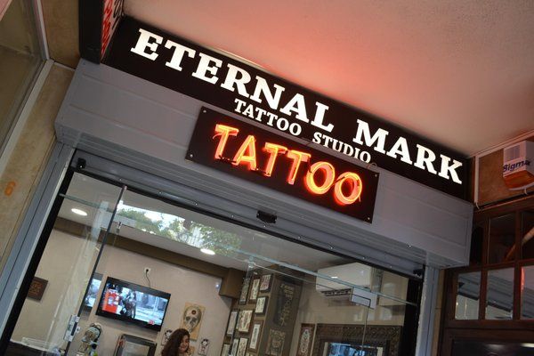 Tattoo studio in Athens, Greece