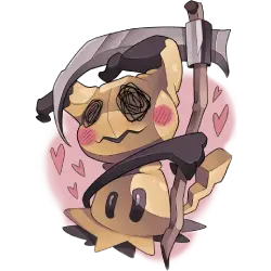 Mimikyu with Reaper's Scythe