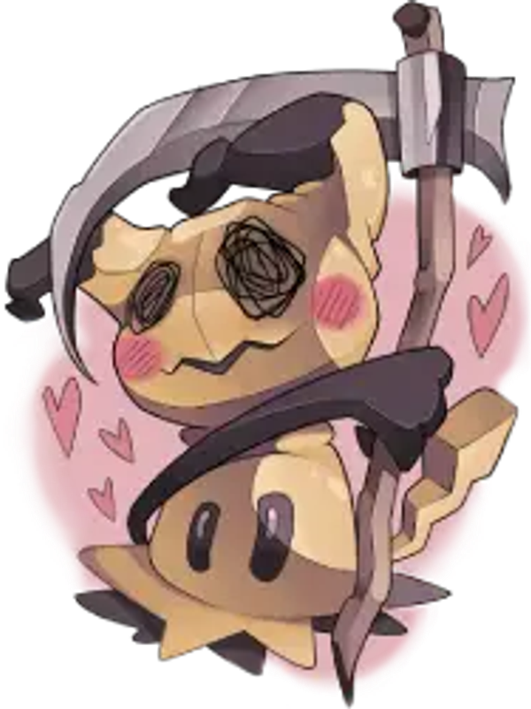 Mimikyu with Reaper's Scythe
