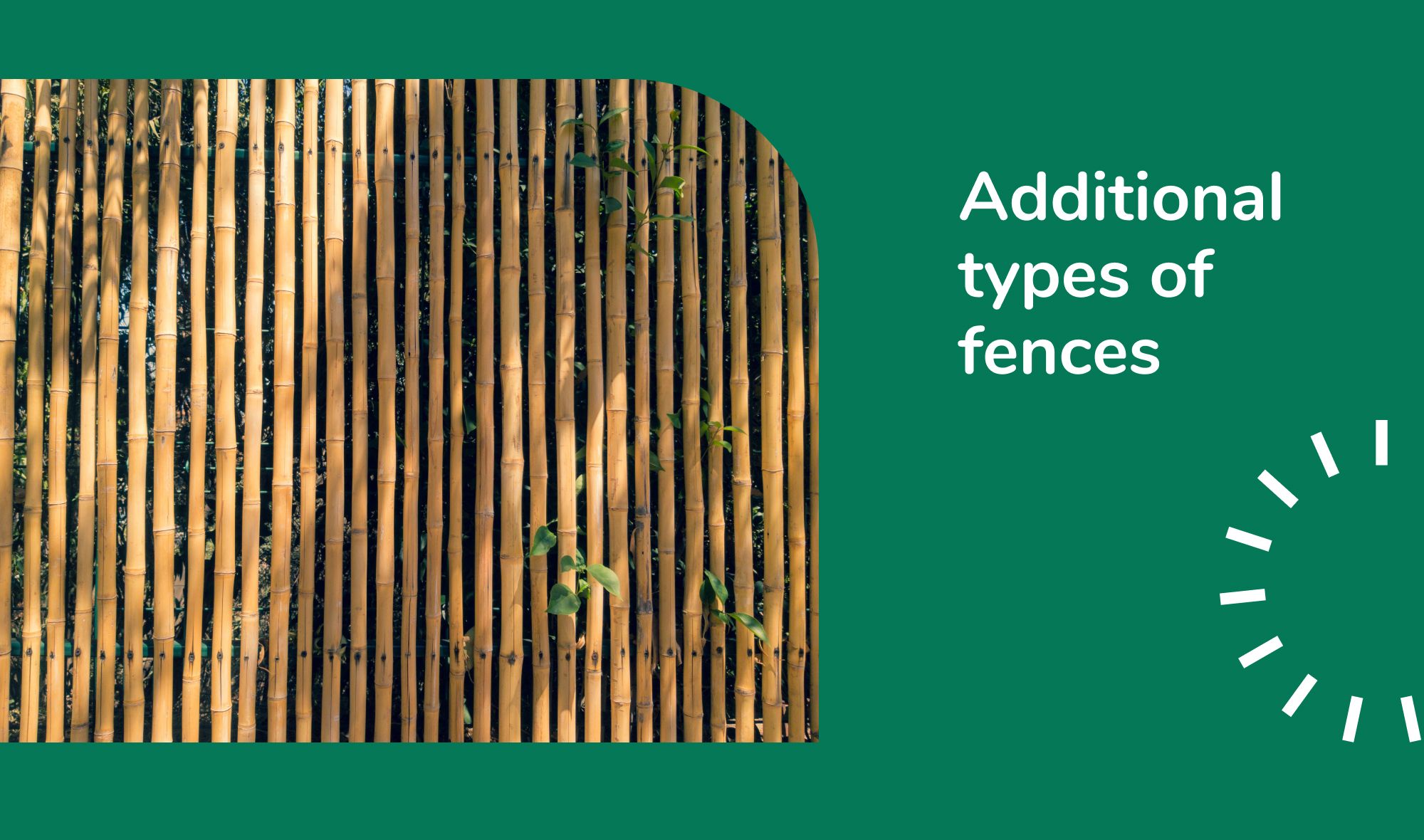 Additional types of fences, their features, and benefits