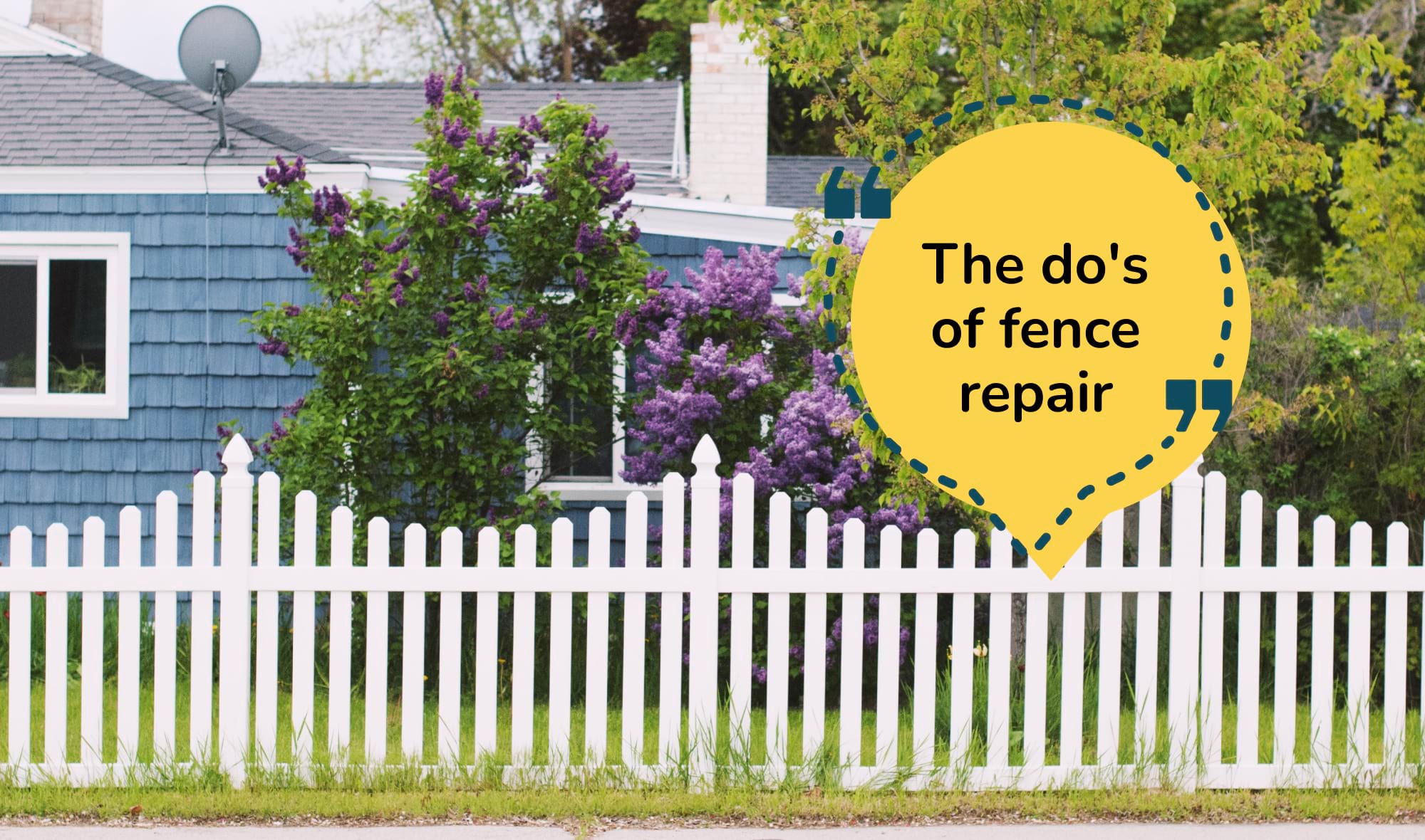 The do's of fence repair