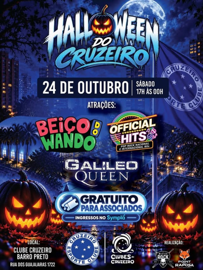 O Halloween mais azul de Minas está chegando!