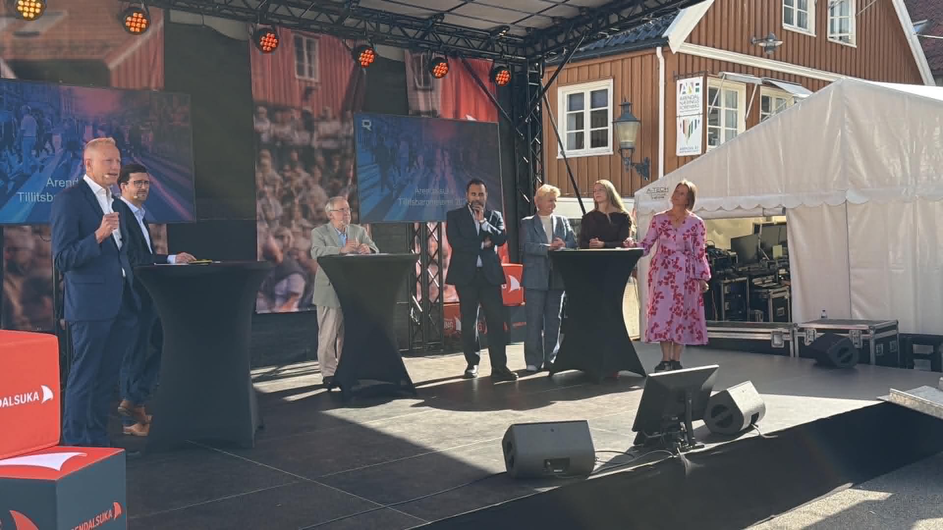 Framleggelse av den årlige tillitsundersøkelsen under Arendalsuka