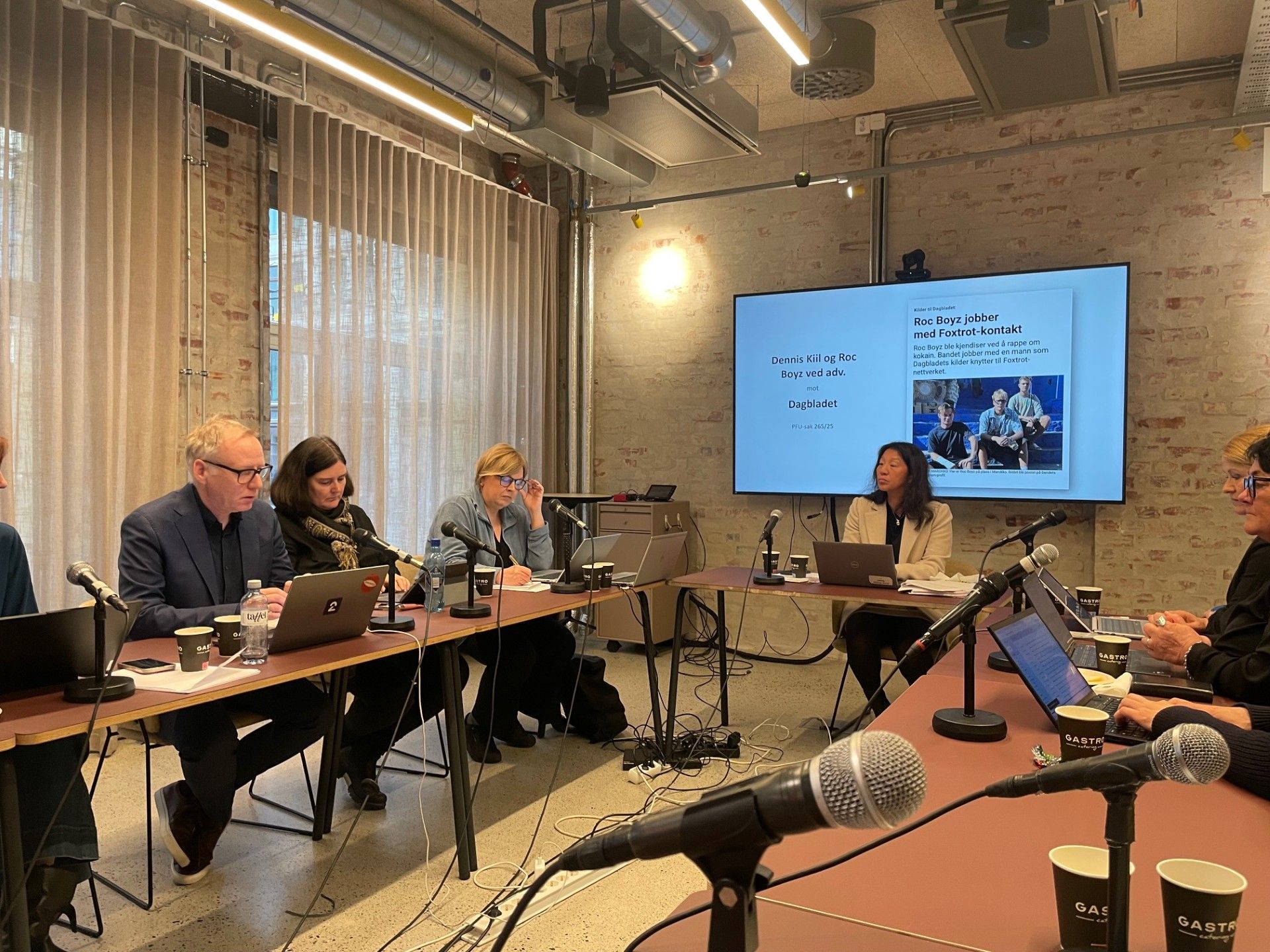 Bilde fra PFUs møte 25. mars 2026.