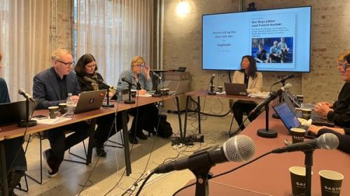 Bilde fra PFUs møte 25. mars 2026.