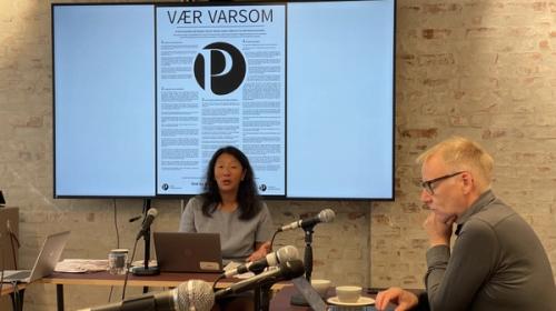 Leder og nestleder i PFU