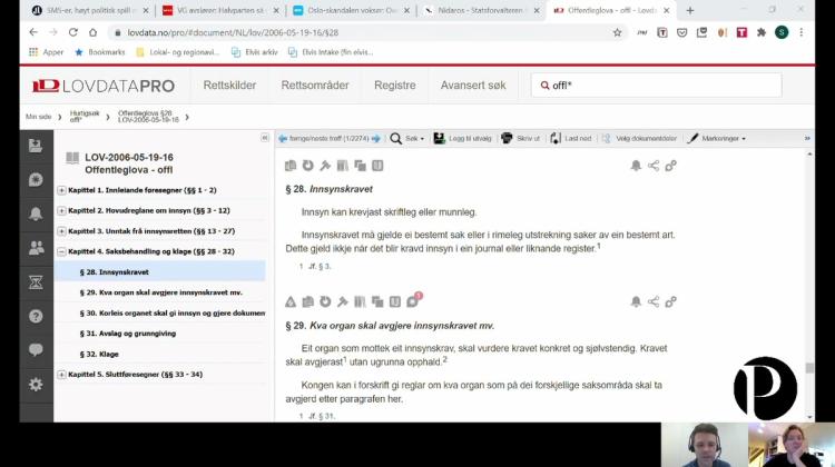 Slik får du innsyn | Norsk Presseforbund