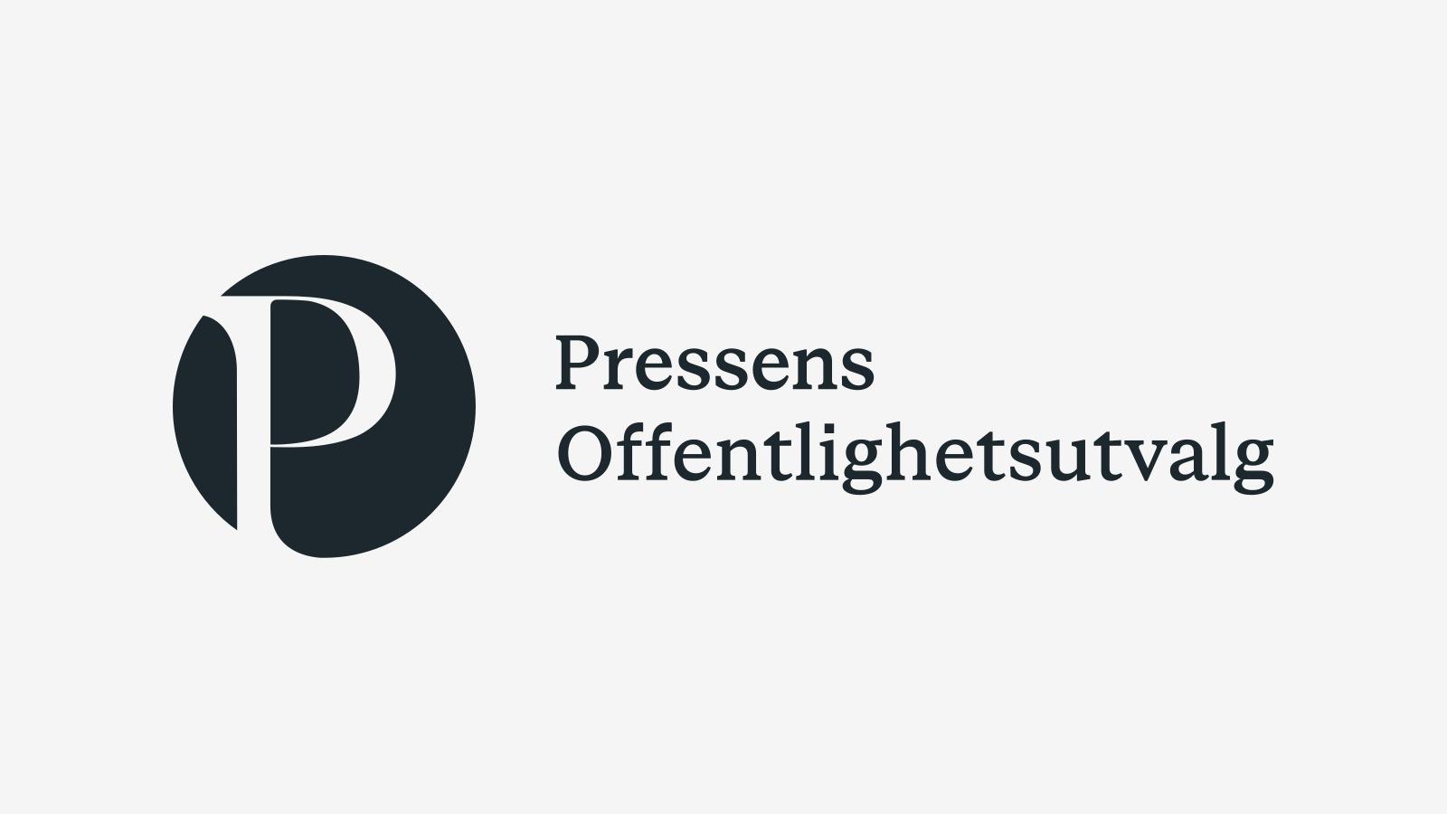 Pressens Offentlighetsutvalgs logo.