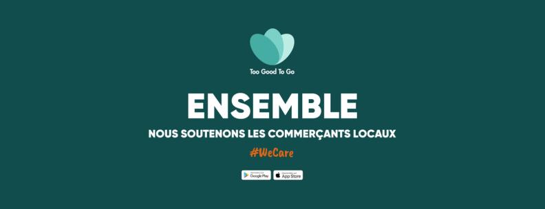 Too Good To Go soutient les commerçants locaux en mettant l'application à leur disposition pour proposer une offre limitée de plats à emporter