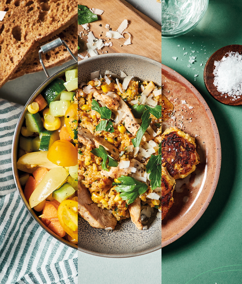 a cookbook called remix has a green background