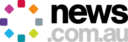 a logo for news.com.au