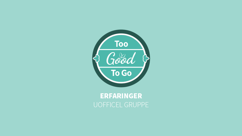 Den uofficielle Too Good To Go erfaringsgruppe