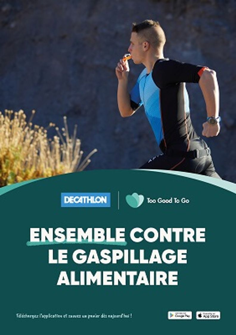 Decathlon s'engage avec Too Good To Go