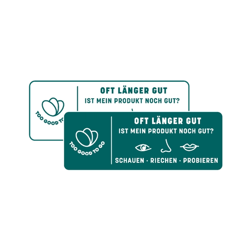 a sign that says ' oft langer gut ist mein produkt noch gut ' on it