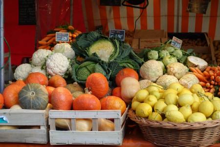 Les fruits et légumes d'octobre