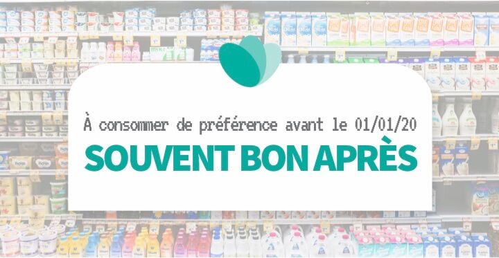 "Souvent bon après” la date de durabilité minimale