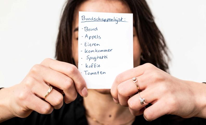 Zo maak je een goed boodschappenlijstje