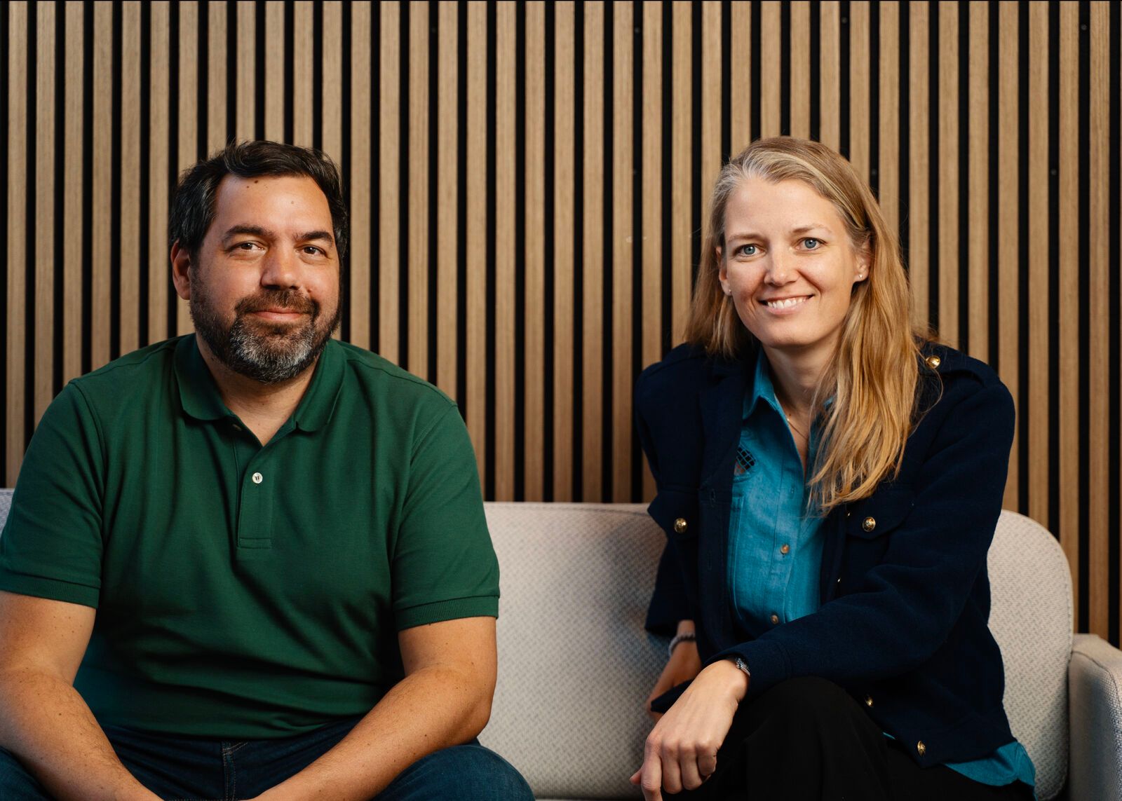 CMO Federico Vazquez mit CEO Mette Lykke
