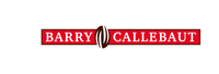 a barry callebaut logo with a coffee bean in the middle
