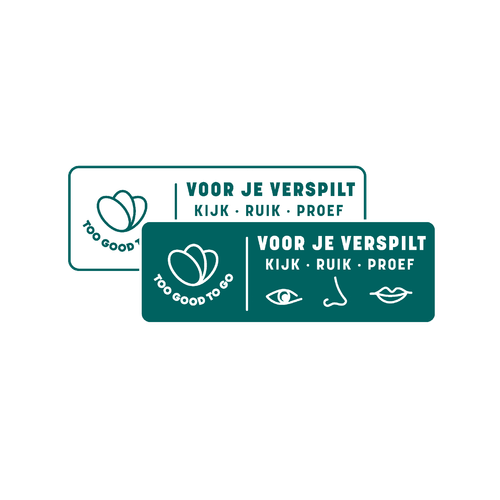 a sticker that says past my date on it