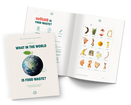 a book titled what in the world is food waste