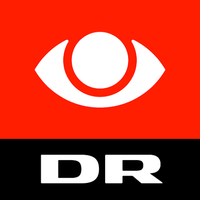 DR logo with a white eye symbol on a red background above white "DR" text on a black background.