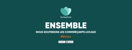 Too Good To Go soutient les commerçants locaux en mettant l'application à leur disposition pour proposer une offre limitée de plats à emporter