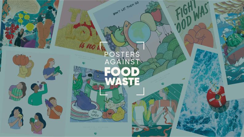 POSTERS AGAINST FOOD WASTE - limited edition