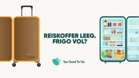 Reiskoffer vol? Dan gaat 1,8 kilo eten in de vuilnisbak