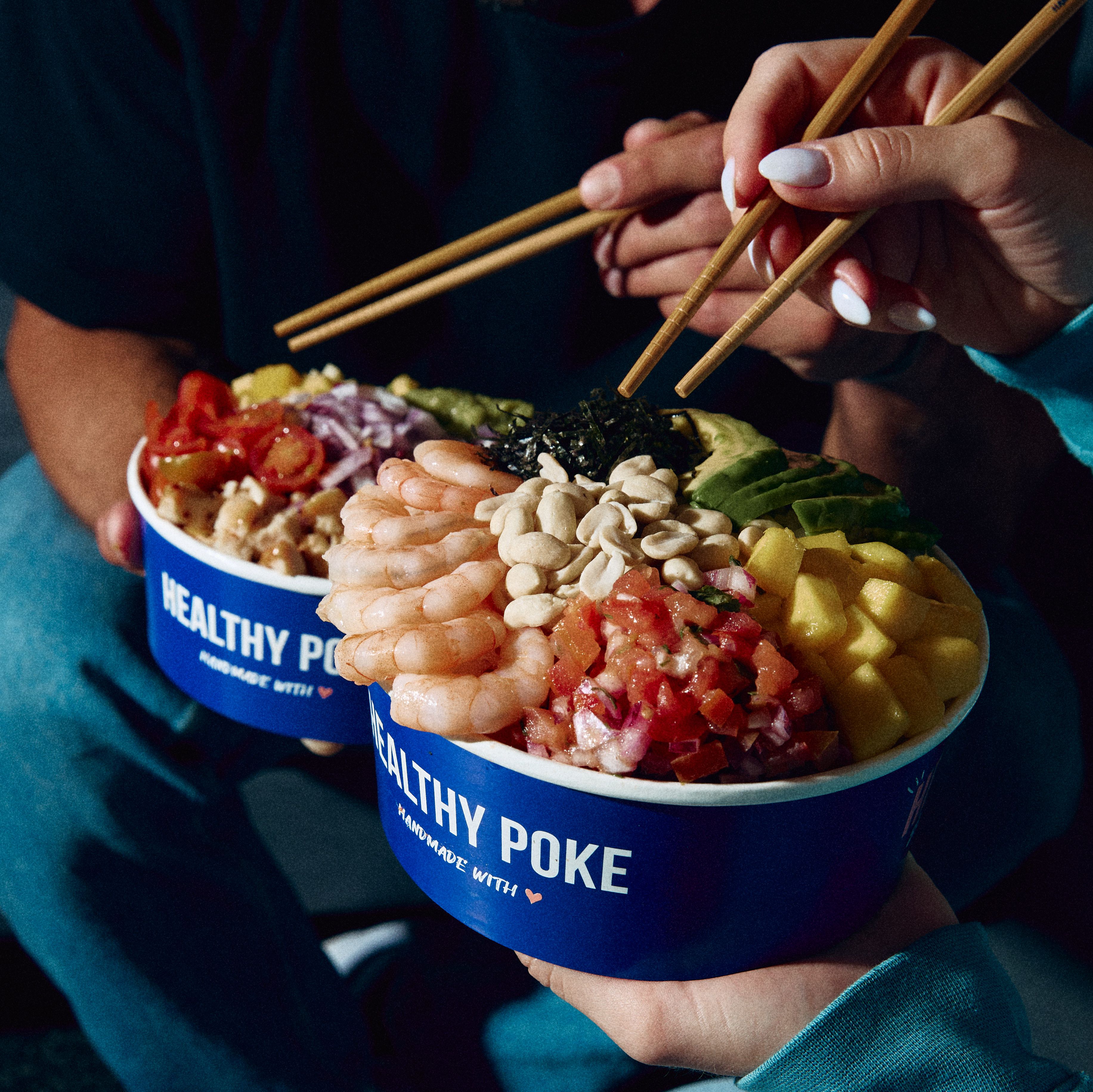 Healthy Poke bowl