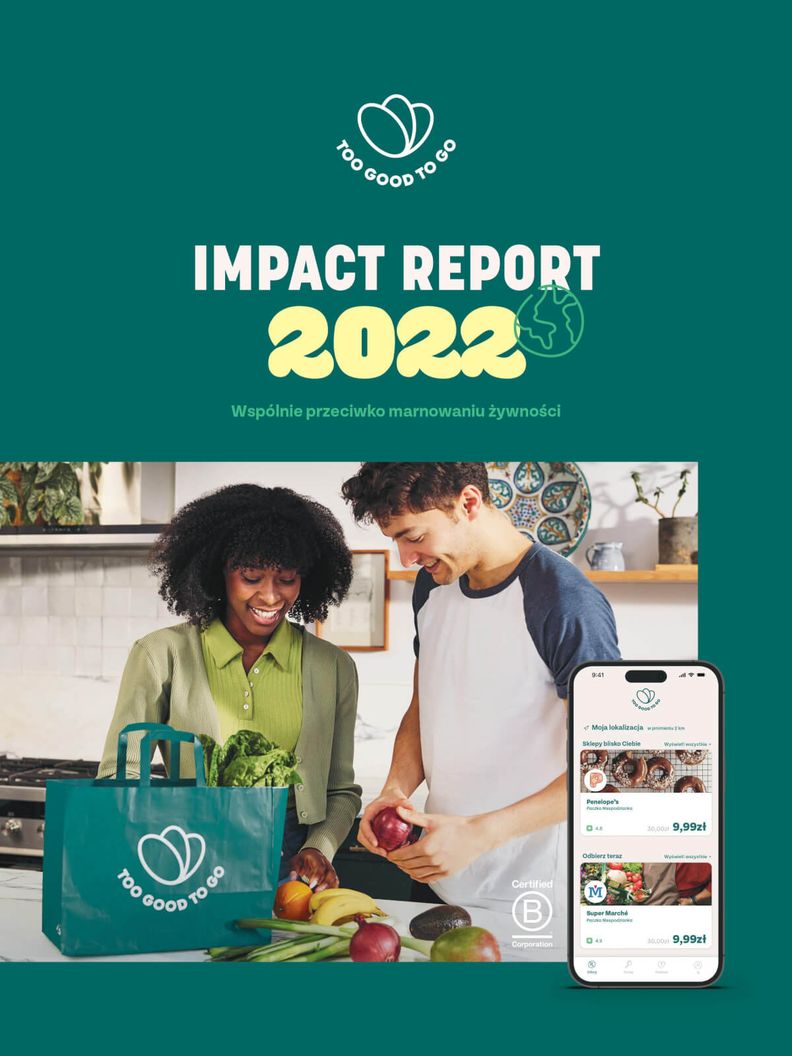 Too Good To Go publikuje Impact Report 2022