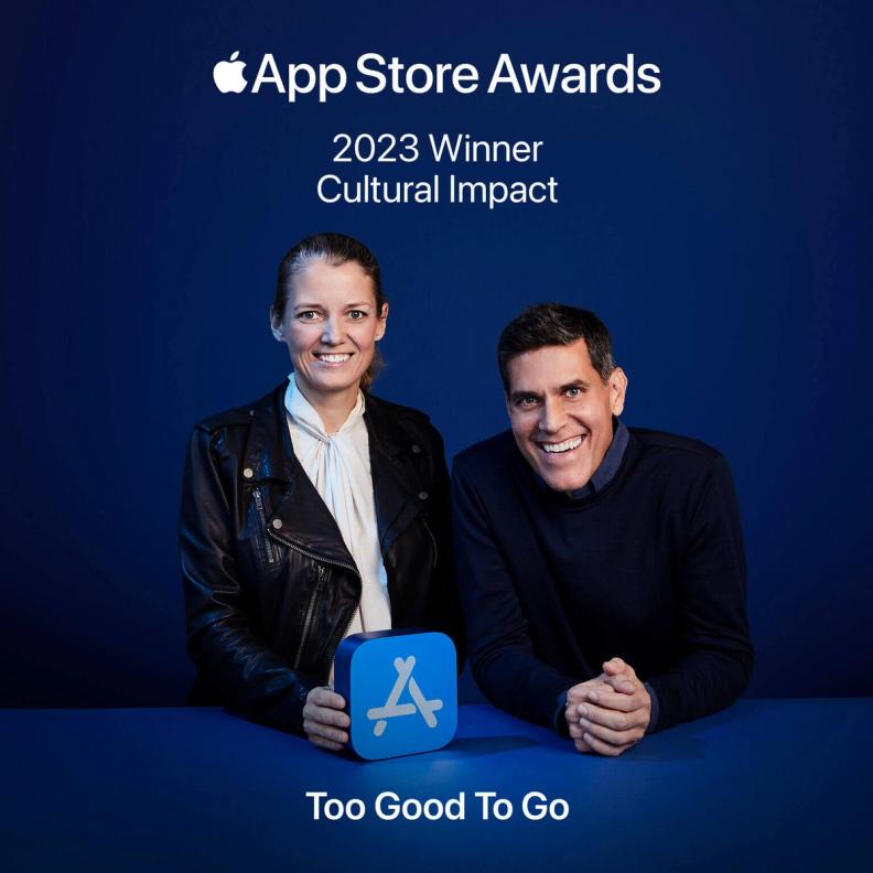 Apple désigne Too Good To Go comme l'une des meilleures applications au monde aux 2023 App Store Awards