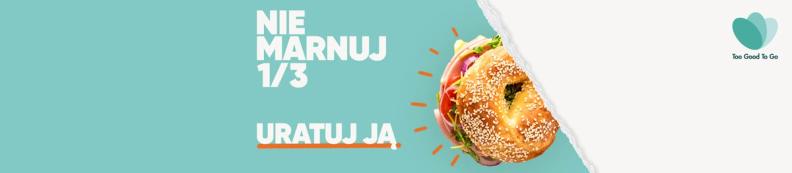 ⅓ jedzenia się marnuje. Uratuj ją!