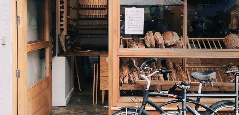 Devanture d'une boulangerie