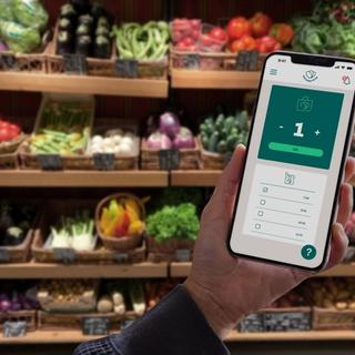 A smartphone with the Too Good To Go App on it