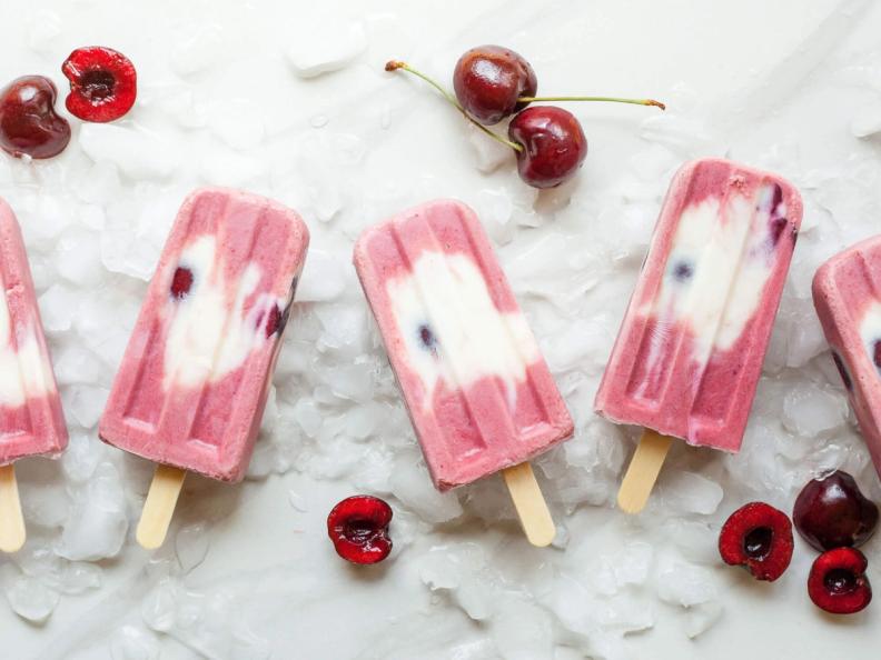 Receta: helados con frutas maduras 🍌 🍒