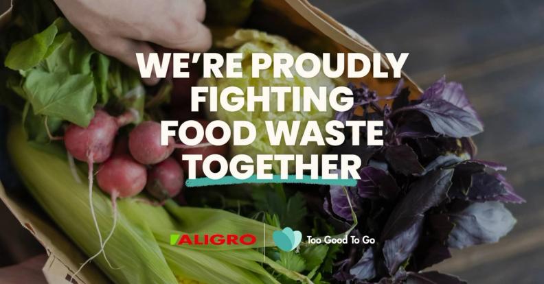 ALIGRO engagiert sich mit Too Good To Go gegen Lebensmittelverschwendung