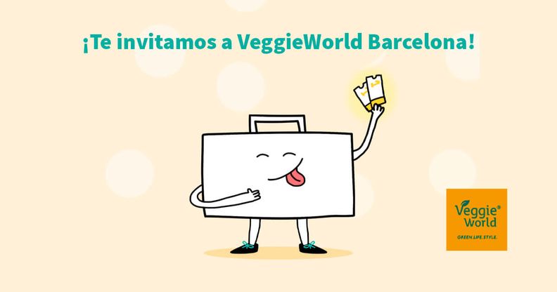 ¡Regalamos dos entradas dobles para la Veggieworld de Barcelona!