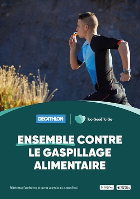 Decathlon s'engage avec Too Good To Go