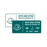 a sticker that says past my date on it