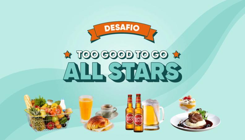 4 prémios e 6 meses grátis! Desafio Too Good To Go All Stars