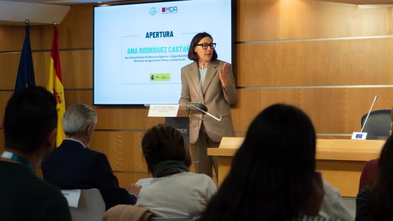 Ana Rodríguez Castaño, Secretaria General de Recursos Agrarios y Seguridad Alimentaria del Ministerio de Agricultura, Pesca y Alimentación,