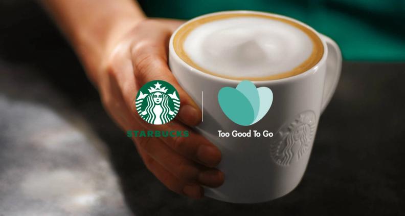 Starbucks en Too Good To Go slaan de handen in elkaar!