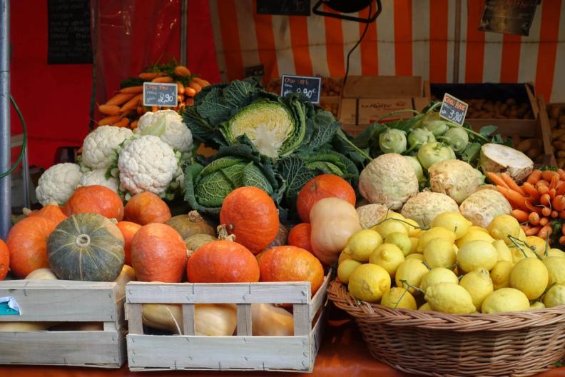 Les fruits et légumes d'octobre