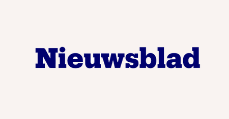 The word "Nieuwsblad" in dark blue text on a light background.
