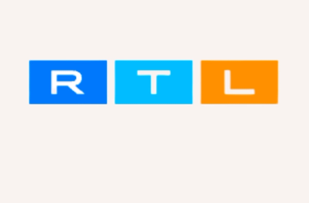 RTL logo with white letters on blue, cyan, and orange squares.