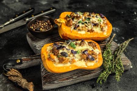 Recette de courge aux restes de fondue savoyarde