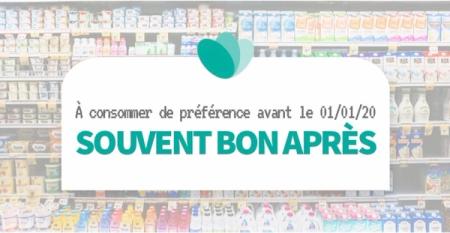 "Souvent bon après” la date de durabilité minimale